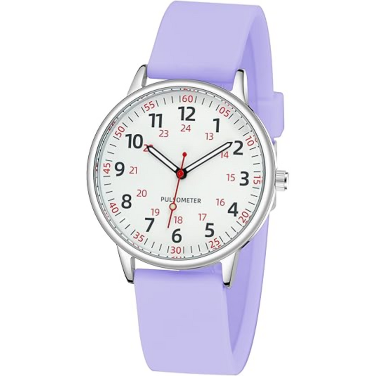Mira – Waterproof Nurses Watch | Easy-Read Analog Medical Watch With Second Hand